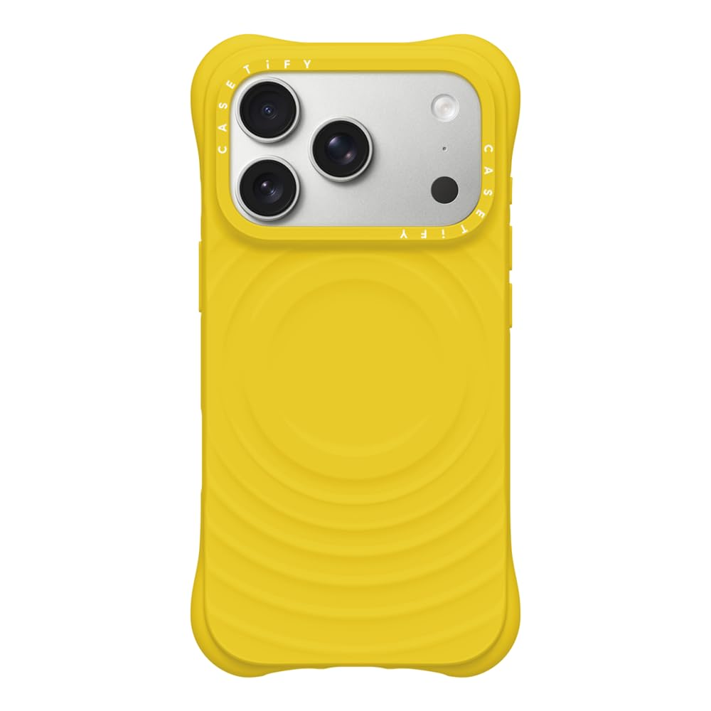 Amazon.co.jp: CASETiFY ウェーブ シリコン iPhone 17 Pro ケース [波