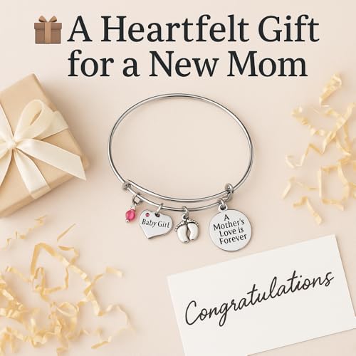 Infinity Collection Mom & Son Charm Bracelet - Perfect New Mom Gift4