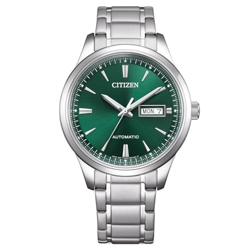 Zegarek Citizen Automatic NY4058-79XC z zieloną tarczą i day-date | 158,29 €