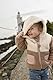 Noppies Baby - Mädchen Girls Jacket Florac, Cameo Brown - N086, 86 EU