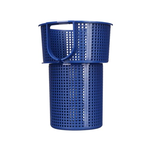 LemonRoad 1 Pcs Pool Pump Basket Replacement Compatible with Superflo Vs Pool Pump Pentair Filter, Skimmer Strainer Basket-Remove Leaves and Debris (Blue)