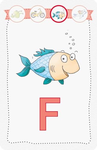 Foto von Ravensburger 80659 - Lernen Lachen Selbermachen: Erste Buchstaben, Kinderspiel ab 5 Jahren, Lernspiel für 2-4 Spieler, Kartenspiel