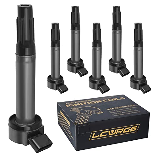 Set of 6 Ignition Coil Pack for 3.5L V6 Toyota Sienna Avalon Camry Highlander Rav4 Venza Lexus RX350 IS350 ES350 2007 2008 2009 2010 2011 2012 2013 2014 2015 OE# 90919-A2007, UF487