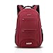 Produktbild FANDARE Laptop Rucksäcke Geschäft Notebook Geeignet 15.6 Zoll Damen Herren Schulrucksack Schule Daypack Wasserabweisend Reisen Outdoor Hohe Kapazität Polyester Rot Groß