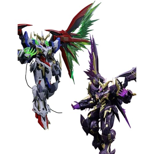 1/100スケール界神之戰 星空級 巴風特BAPHOMET 聖印光影/悪魔魅影 プラモデルキット 色分け済みプラモデル アクションモデル 合金フレーム 全高約20cm CANGTOYS組立キット 置物 おもちゃ プレゼント (HOLY.VER)