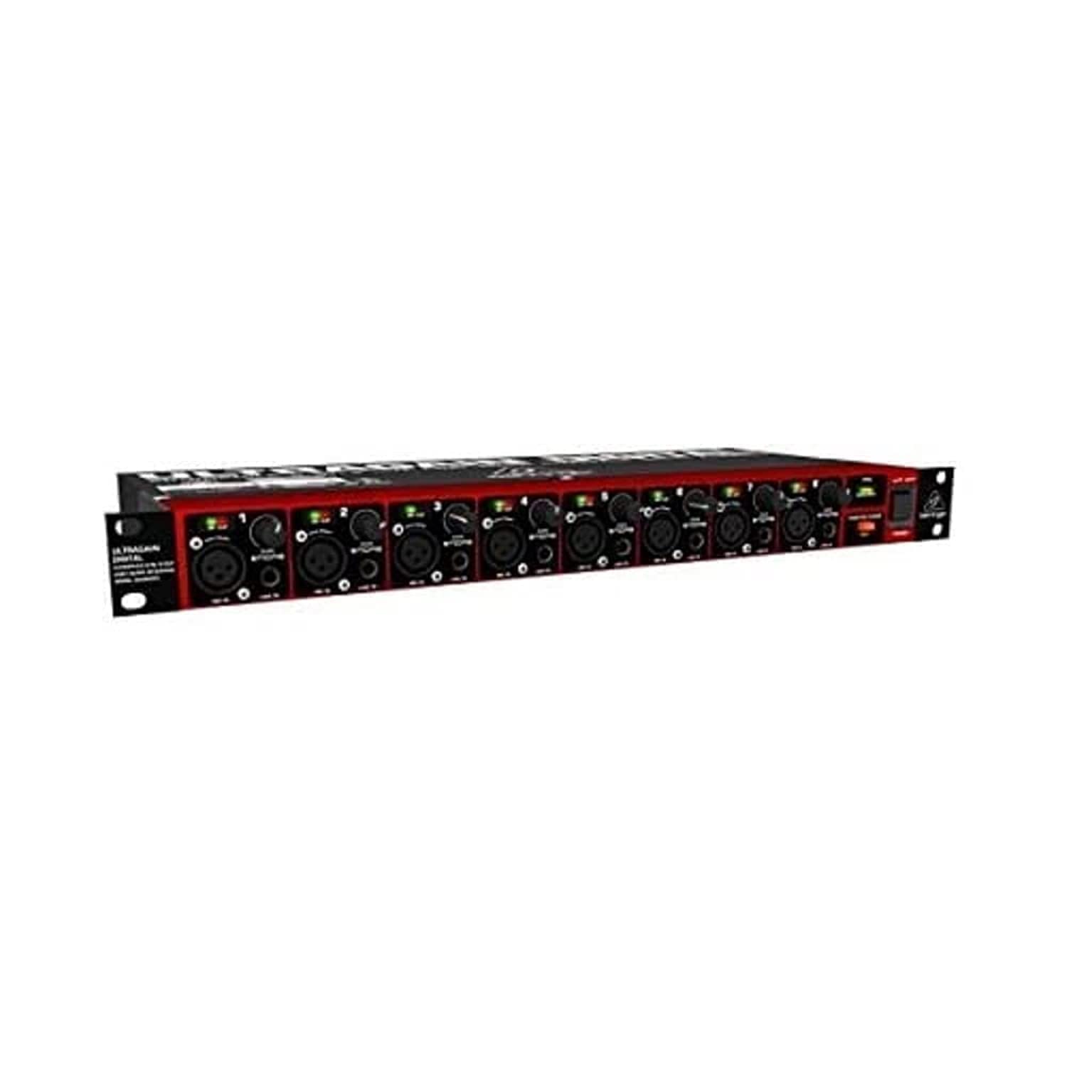 ADA8200 Microphone Preamp Black | Includes 1-year warranty for recording, connectivity and protection