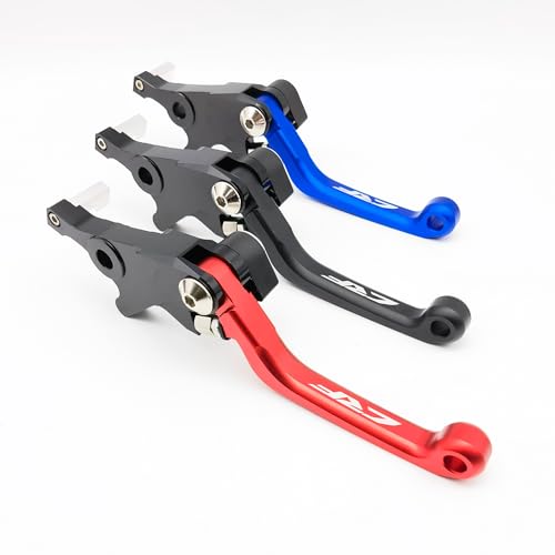 Image of Dirt Pivot Brake Clutch Levers Replacement for Honda CRF250L Rally CRF300L Rally 2021-2025 (Red Long Clutch)