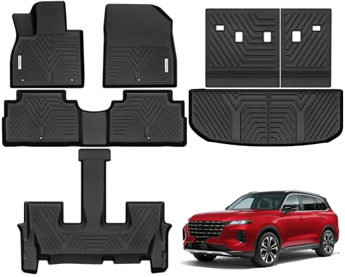 Image of YITAMOTOR Floor Mats Fit for 2020-2025 Hyundai Palisade 7 /8 Passenger
