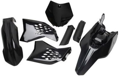 Acerbis Full Plastic Kit Black for KTM 65 SX 2009-2011