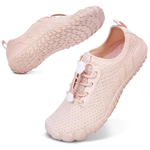 Image of Water Shoes for Women Men Quick-Dry Barefoot Shoes Breathable Aqua Socks for Swim Beach River Pool Lake Hiking Surfing Kayaking