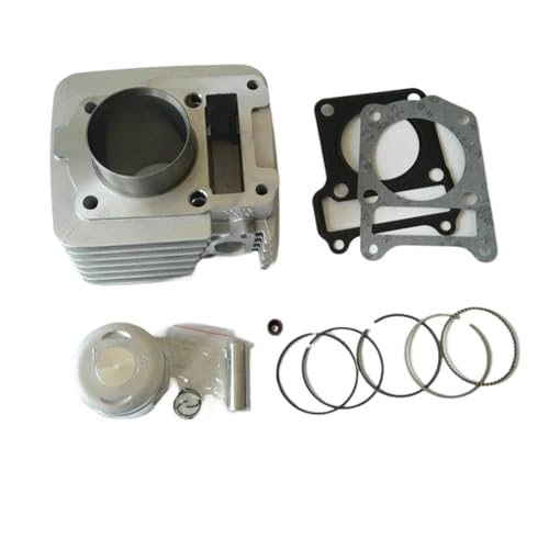 Kit piston cylindre moto 125 universel avec anneaux de segment STD 54mm - 2