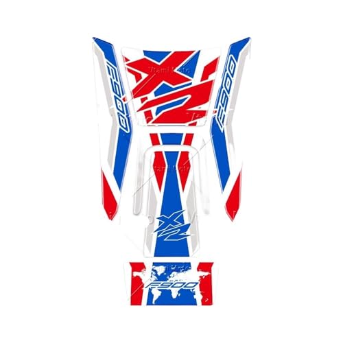 Pad autocollant de réservoir F900 XR protection latérale grip moto