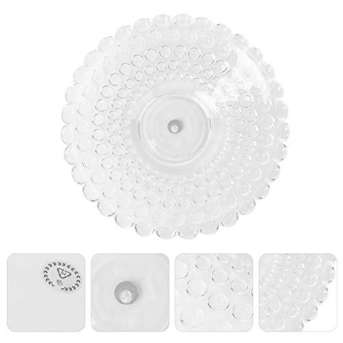 Cabilock Fruit salade bord acryl dessertbord transparant serveerservies voor pasta snack voorgerecht groenten eten kerstfeest levert 30 cm punt - Image 5