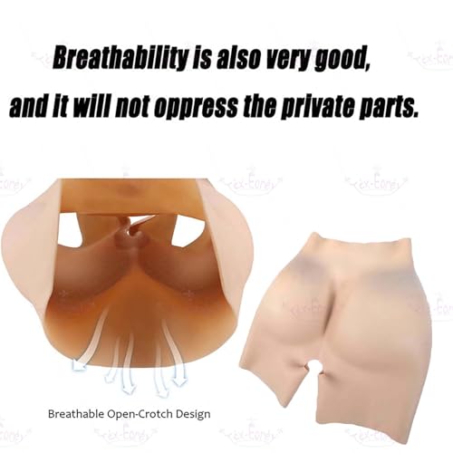 Culottes en silicone de gainage pour gommer les hanches plates - 4