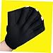 LIOOBO 1Pair Webbed Swimming Gloves for Water Training Aquatic Fit Paddle Gloves Black Enhance Strengthen Muscles Pool Diving Activities