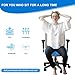 TONINT Large Gel Seat Cushion for Long Sitting with Non-Slip Cover,Soft & Breathable,Seat Cushion for Chair,Car,Office,Desk Chair,Wheelchair