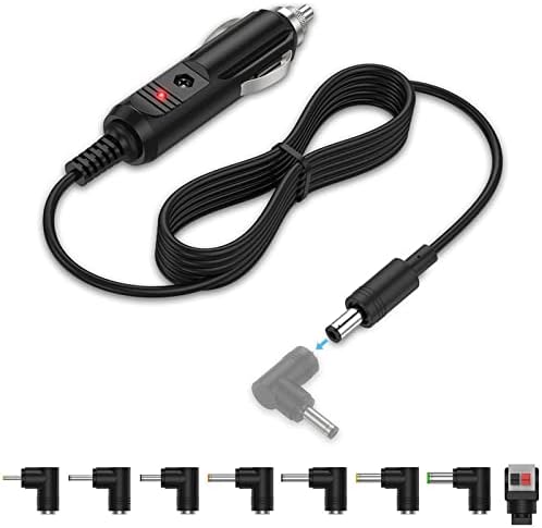 12V Car Charger for Portable DVD Player, Universal Car Cigarette Lighter Power Cord for DBPOWER, Sylvania, RCA DVD Player, Snailax Seat Cushion, Spectra S1 S2 Breast Pump Adapter Supply 6.6FT