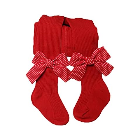 YILEEGOO Baby Girls Velvet Bow Tights Cover