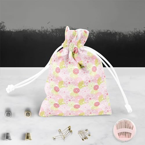 Image of ArtzFolio Hand Draw Flowers | Pouch Wrist Potli Bag | Bag for Weddings & Casual Parties