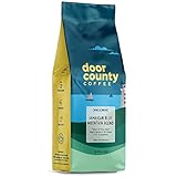 Door County Coffee Jamaican Blue Mountain Blend Non-Flavored Whole Bean - 10 oz Bag - Medium Roast - 100% Specialty Arabica - Non-Flavored - Jamaican Blue Mountain Blend