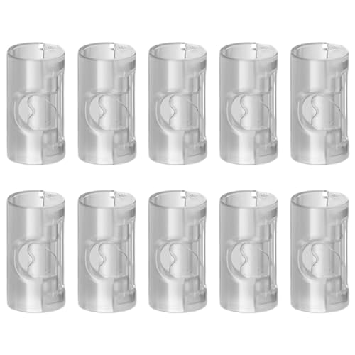 Lot de 10 pinces cylindriques antidérapantes en plastique pour drap de lit, sans aiguille, attaches pour matelas pour fixer draps, vêtements, sacs...