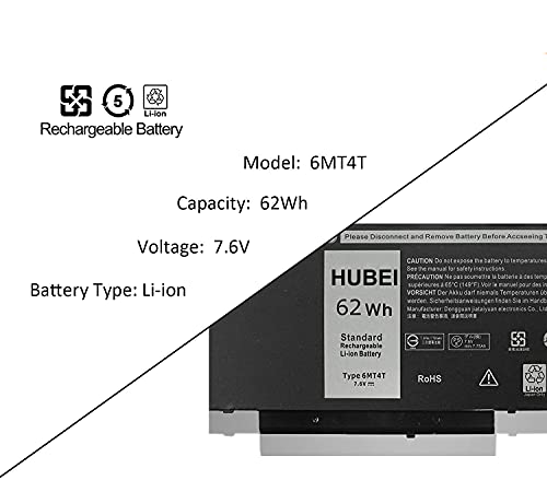 Batterie 6MT4T pour Dell Latitude E5470 E5570 Precision 3510 - 2