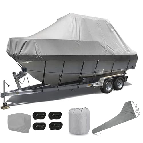Housse de bateau de remorque tri-hull pour protéger votre coque en voyage