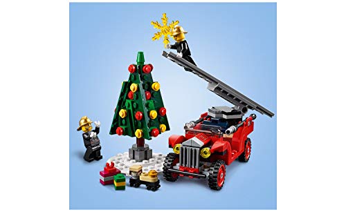 10263 Creator Expert Winter Village Fire Station, Stazione dei vigili del fuoco per bambini - Lego - Immagine 4