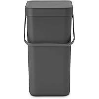 Brabantia Sort & Go Pattumiera 12L (Grey)