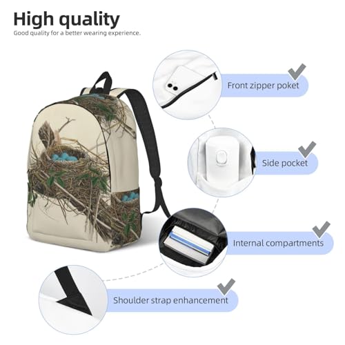 Sac à dos universitaire EdWal anti-fatigue pour ordinateur et voyage imprimé