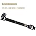 Gekufa 425-361 Intermediate Steering Column Lower Steering Shaft Universal Rag U-Joint Coupler Compatible with 2004-2008 for-d F150 2006-2008 Lincoln Mark LT Replaces # 8L3Z-3B676-B, 8L3Z3B676B