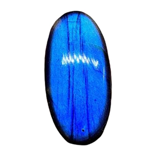 Labradorite naturelle cabochon 42x21x6mm pour création de bijoux DIY