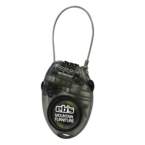 エビス(ebs) ダイヤル式ロック 4300800-CABLE LOCK (ブラック/FF/Men's、Lady's、Jr)