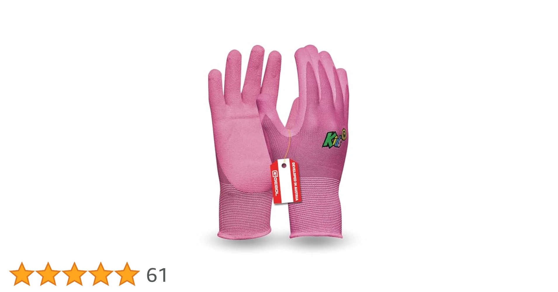 Guanti Da Lavoro Per Bambini - Morbidi, Traspiranti, Per Giardinaggio E Esterno (XXXS, Rosa)