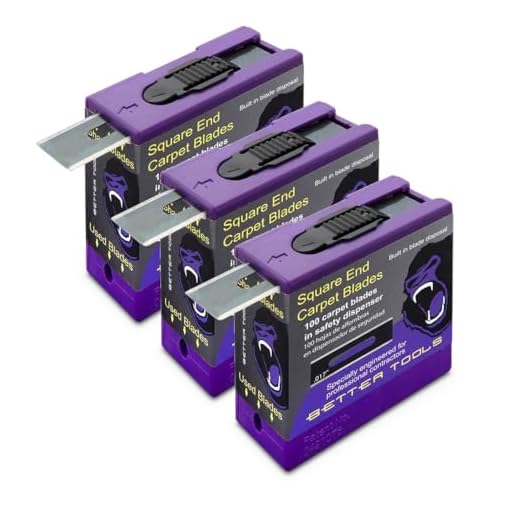 Professional Carpet Blade Set for Experts