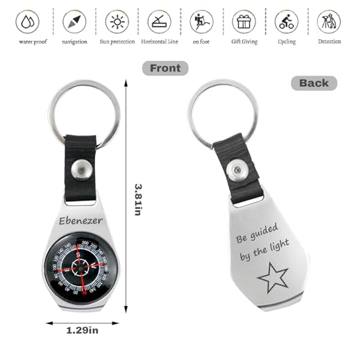 Brújula de Bolsillo Personalizable de Latón miniatura 3