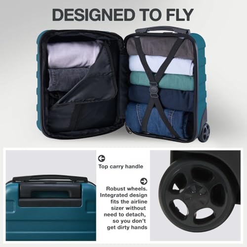 Cabin Max Anode Walizka kabinowa 40x30x20 cm Bagaż podręczny odpowiedni dla Wizzair, Vueling, Volotea, Easyjet, Eurowings Pod siedzeniem (30L 40 x 30 x 20 cm)