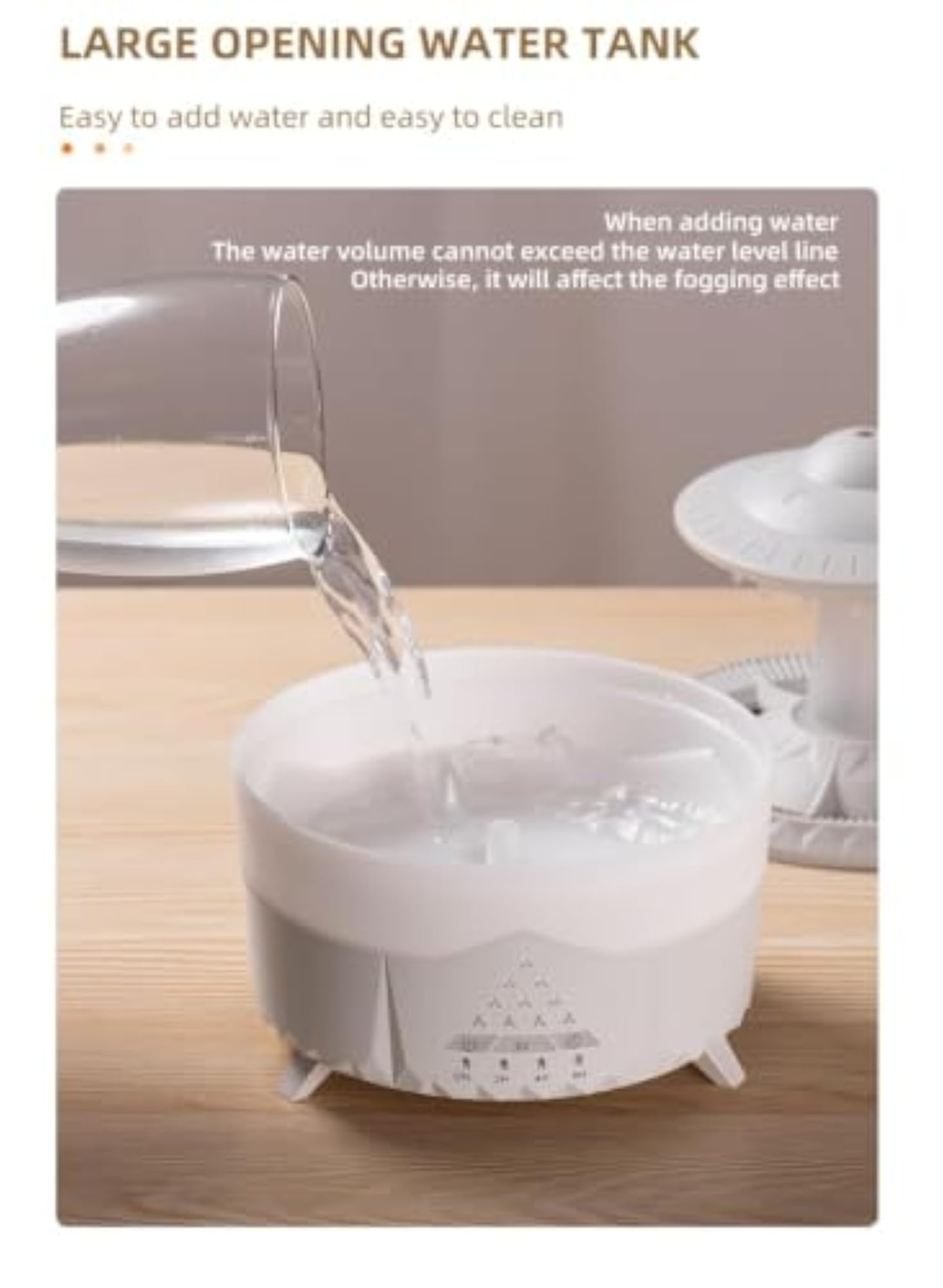 CloudRain Aroma Diffuser for Home with Remote Control