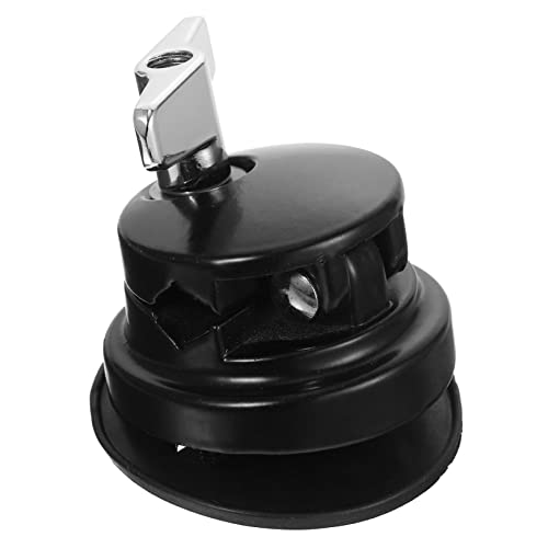 ifundom Drum Mount Bracket Floor Tom Leg Holder for Snare Drum Alloy Drum Set Base Easy Install Universal Fit Small Light Tom Stand Accessory