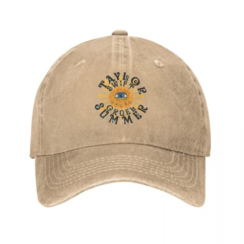 Casquette de baseball unisexe en jean usé Cruel Summer pour sport et outdoor