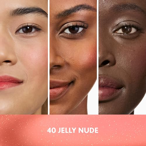 COVERGIRL Clean Fresh Jelly Water Tint, Lip & Cheek Tint, Transfer-Proof, Hydrating - 40 Jelly Nude (Rosewood Glow) - image 2