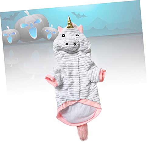 Disfraz Unicornio para Perros Talla M Halloween miniatura 3
