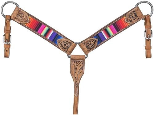 Tough 1 Serape Print Mini Breastcollar Black