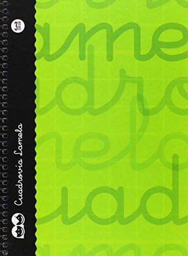 Lamela 7CTE003V - Cuaderno en espiral 4º, color verde