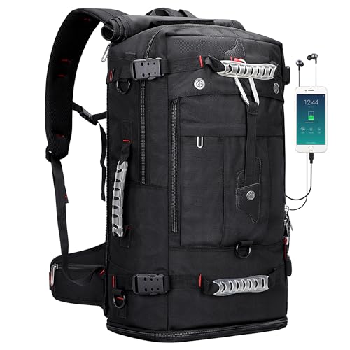 Image of WITZMAN Travel Backpack for Men Convertible Carry On Luggage Backpack fit 17 Inch Laptop for Airplane