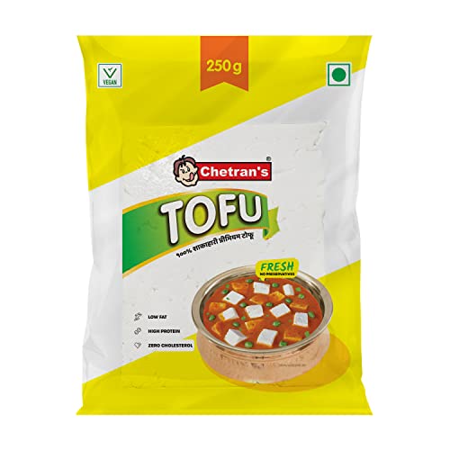 Image of Chetrans Fresh Tofu, 250 G|Dairy Paneer Alternative|Fresh /Soft & Juicy /Non Gmo /High Protein