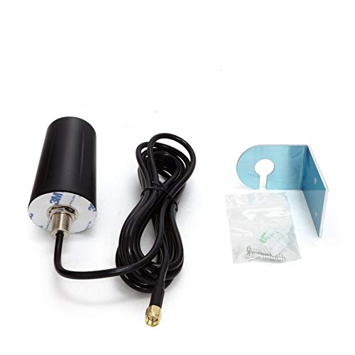 2 w 1 4G/5G i WiFi Combo wytrzymała antena wielokierunkowa z uchwytem montażowym na ścianie, 1 x wejście mobilne i 1 x wejście WiFi. Mobilny Internet Heavy Duty Antena