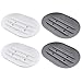SUPVOX 4pcs draineur de Savon Plats Support de Savon de Silicone Support Stand économiseur Plateau Cas pour Barre de Savon éponge Laveur Salle de Bains Cuisine évier Lave-Vaisselle