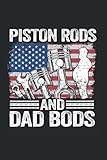 Photo Gallery piston rods and dad bods: funny mechanic notebook / journal | 120 pages | lined paper | 6x9 inches | matte Photo Gallery piston rods and dad bods: funny mechanic notebook / journal | 120 pages | lined paper | 6x9 inches | matte