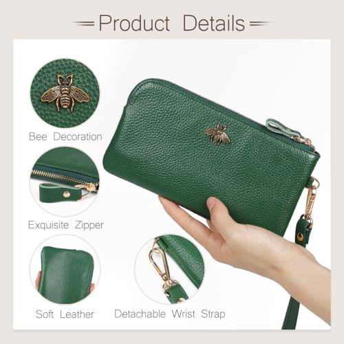 Image of imeetu Wristlet Wallets for Women, Wristlet Clutch Purse, Phone Wallet
